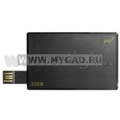Эксклюзивная USB-флешка Traveling Disk U512 PQI под нанесение логотипа на 32 gb (черный)