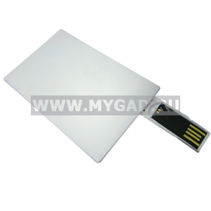Флешка-визитка card 2.8gb из пластика для вашего логотипа