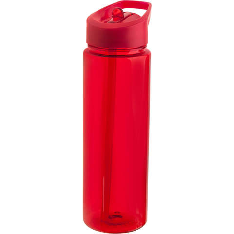Красная бутылка для воды rio 700мл., пластик